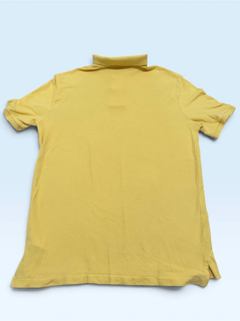 Polo Ralph Lauren Classic Fit Yellow Cotton Polo Shirt Men’s Medium
